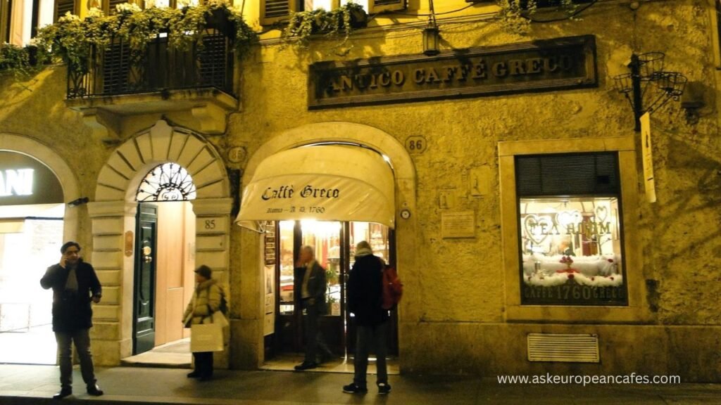 Antico Caffè Greco – A Step Back in Time