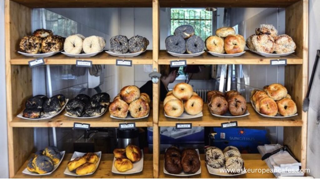 Fine Bagels at Shakespeare and Sons